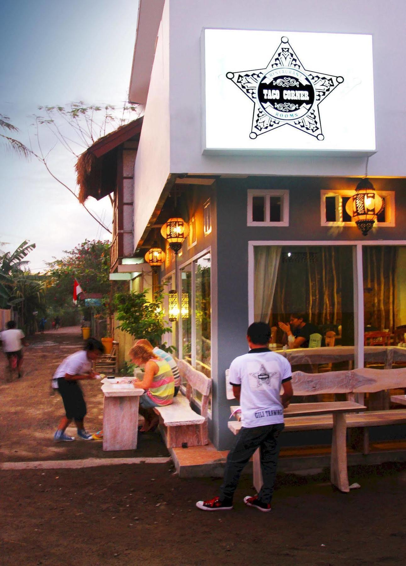 Ferienwohnung Taco Corner Gili Trawangan Exterior foto